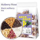 Natural Mulberry Rose Black Goji Berry Mulberry Red Date Combination Tea