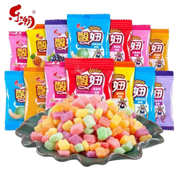 Tangy Chewy Sour Gummies: Irresistible Candy Treat