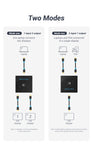 HDMI Splitter 4K 60Hz Switch Bi-Direction 1x2/2x1 Adapter HDMI Switcher