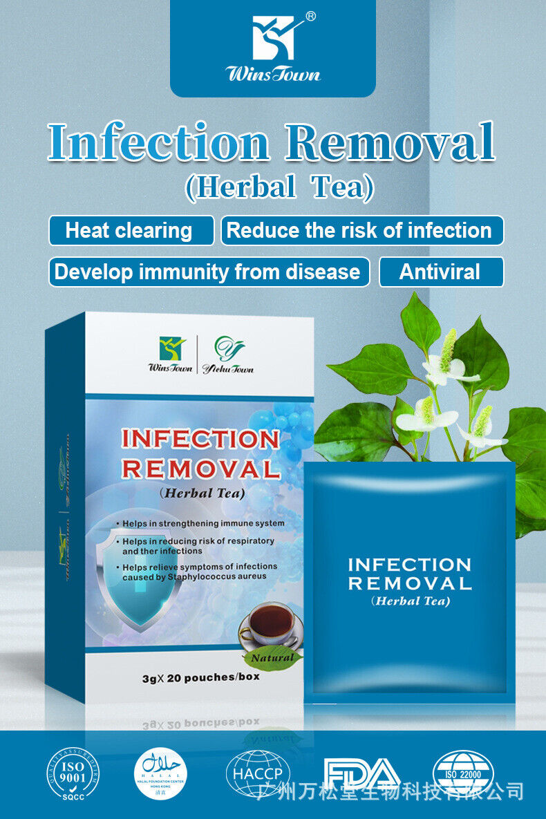 Infection Removal Tea Antiviral and Anti-inflammatory Herbal Antibacterial Tea