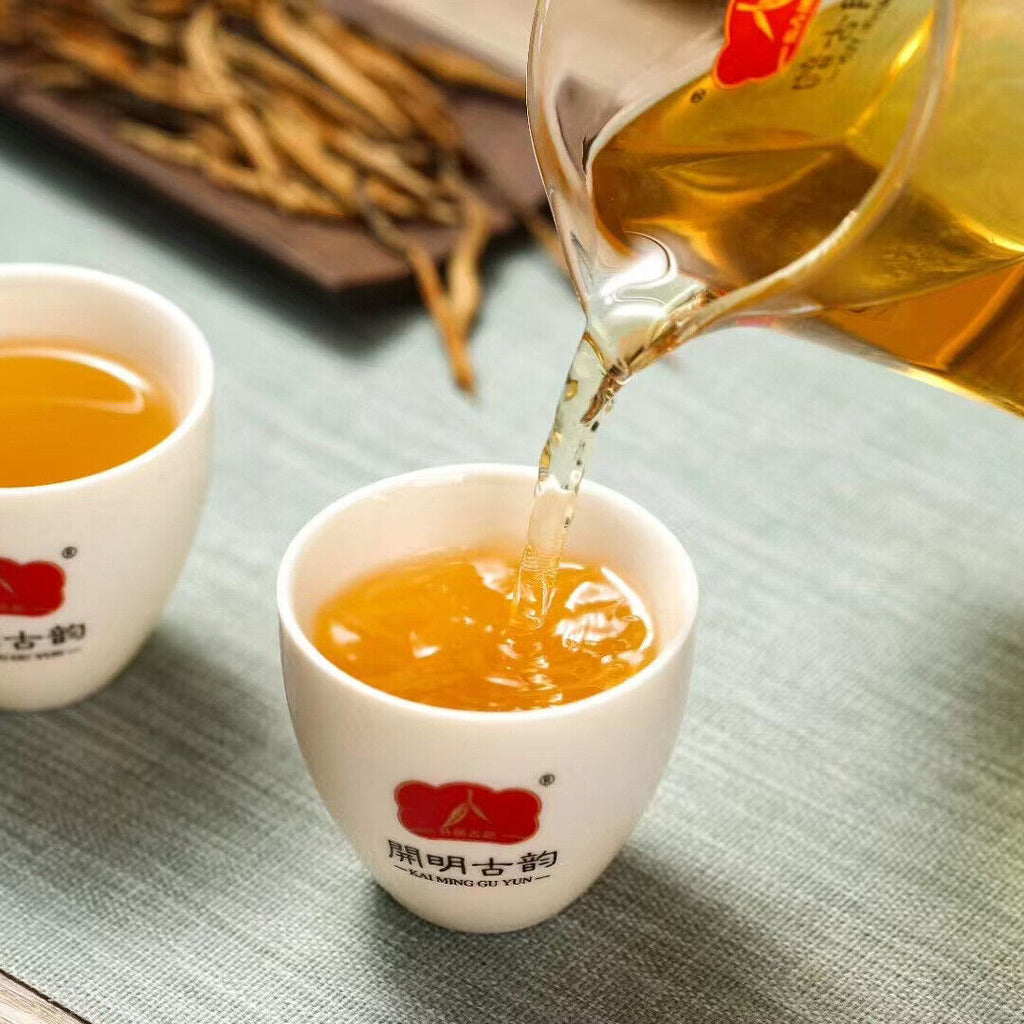 Yunnan Dianhong Premium Black Tea Honey Aroma Loose Leaf Ancient Tree Blend