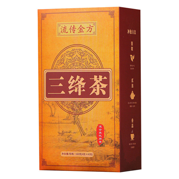 San Jiang Tea Cornstalks Mulberry Leaf Tea 流传金方三绛茶降非压非降降降茶非降三茶青钱柳玉米须桑叶茶养生