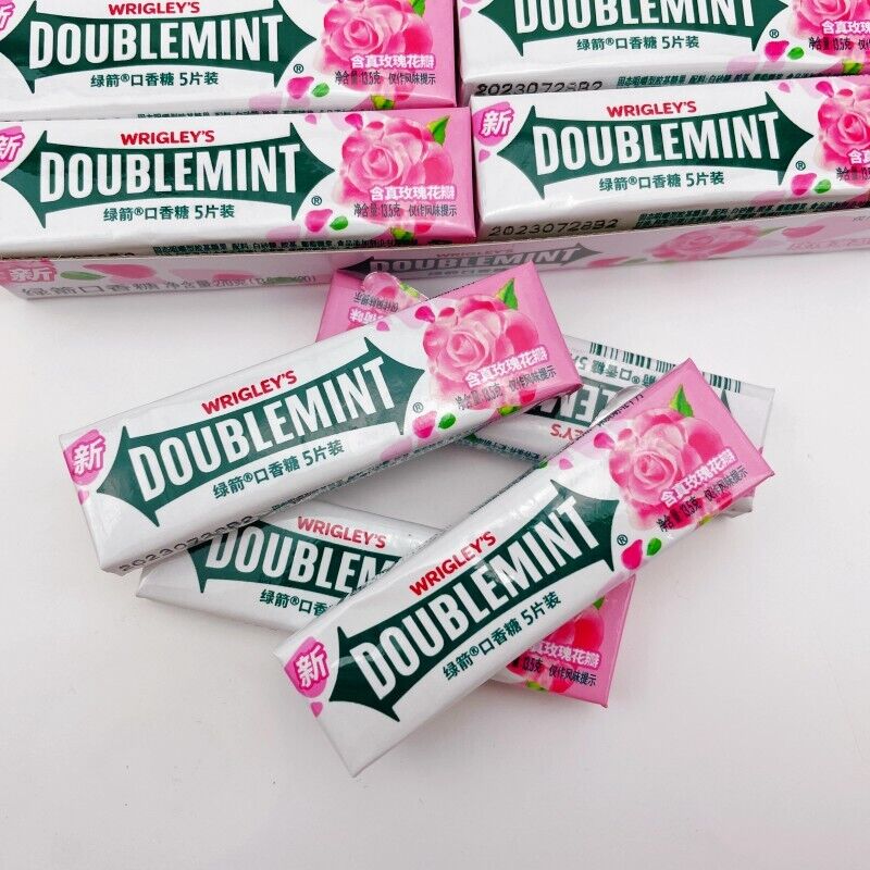 Rose Mint DOUBLEMINT Kaugummi 5pcs x 20 Portable Pack für frischen Atem Main image