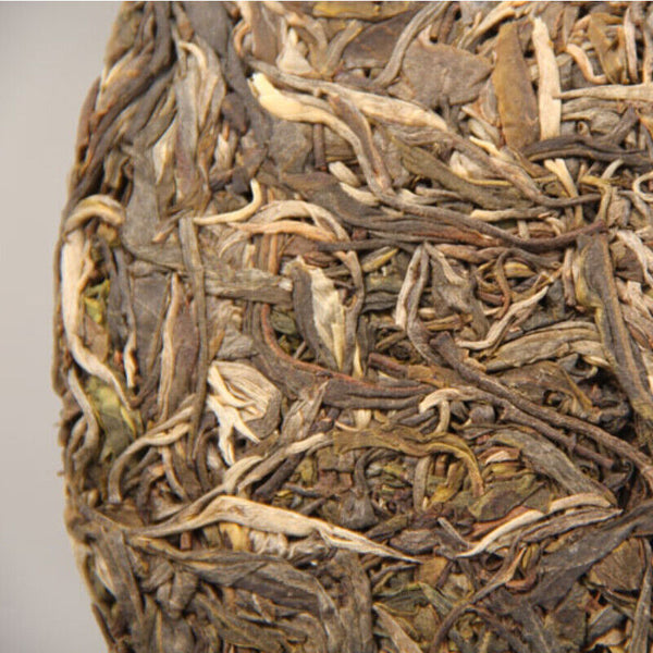 357g Natural Ancient Tree Pu'er Tea Cake Health Green Tealaobanzhang