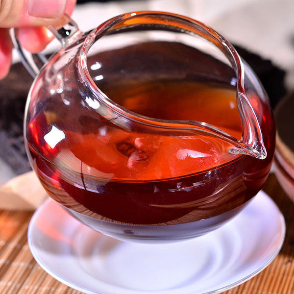 Yunnan Pu'er Ripe Tea Brick Old Pu'er Old Tea Brick 250g Ripe Tea Brick