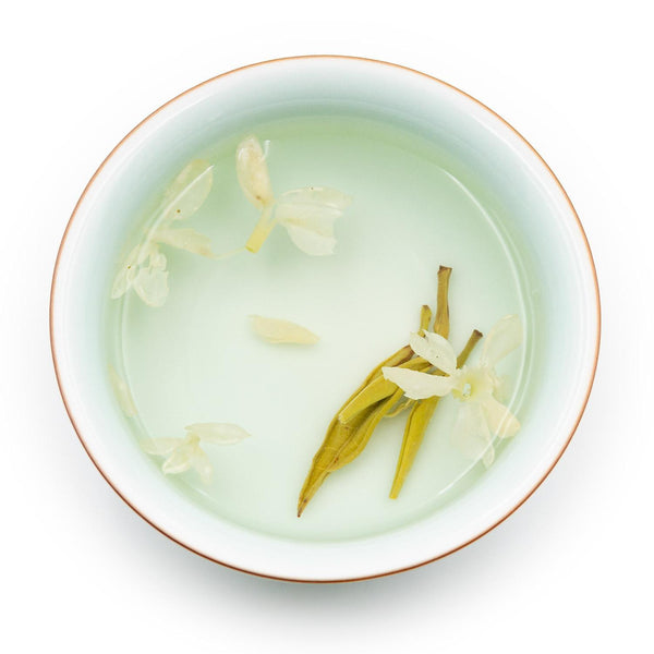 Yuqian 1st Grade Chinese Moli Hua Cha,Bi Tan Piao Xue Jasmine Green Tea