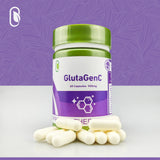 Gluta Genc Glutathione L-Glutathione Capsules Anti-Aging Skin Whitening 60