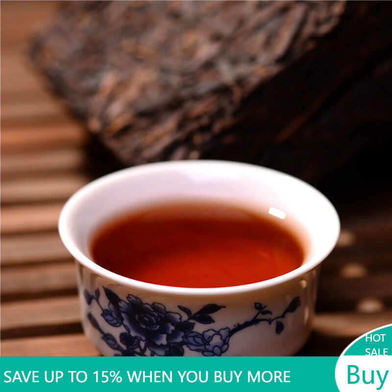Shu Pu'er Brick Top-Grade Old Pu-erh Tea Class Puerh Tea Cooked Pu'er Tea 200g Main image