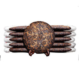 Banzhang Golden Bud Small Cake 100g Yunnan Pu'er Tea Cake Ripe Tea Cake