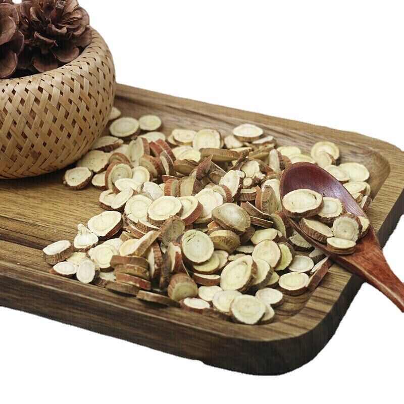Organic 500g Premium Gan Cao Glycyrrhiza Glabra Liquorice Root Herbal Cut Slices Main image
