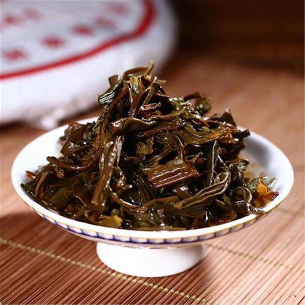 357g Raw Pu Erh Tea Cake Classic Organic Black Tea Yunnan Puer Tea Healthy Drink