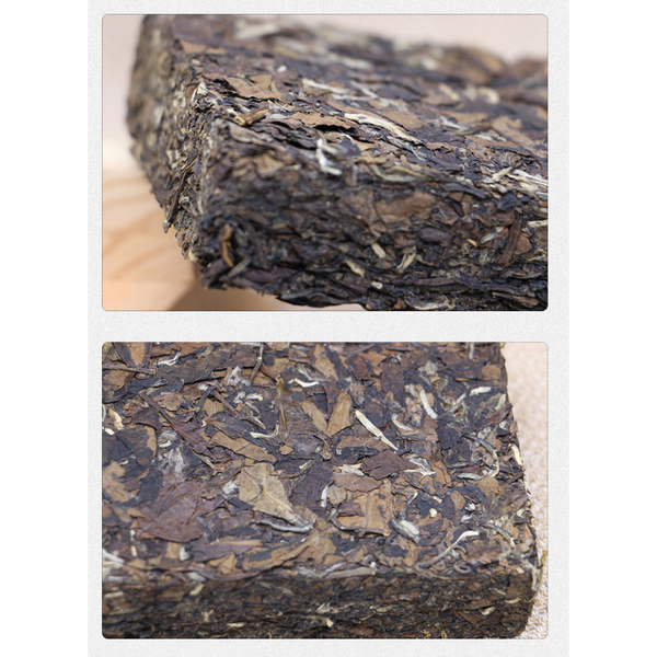 White Tea Taimushan Old White Tea 500g Spring Tribute Eyebrow Gold Brick Fuding