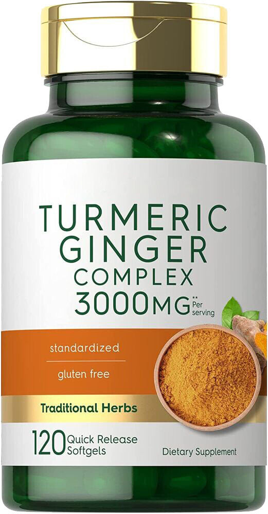 Turmeric Curcumin 2400mg | 180 Capsules | Non-GMO, Gluten Free Secondary image