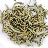 Free Sample Top Quality Organic White Tea Silver Needle Tea Bag Gift Box Loose