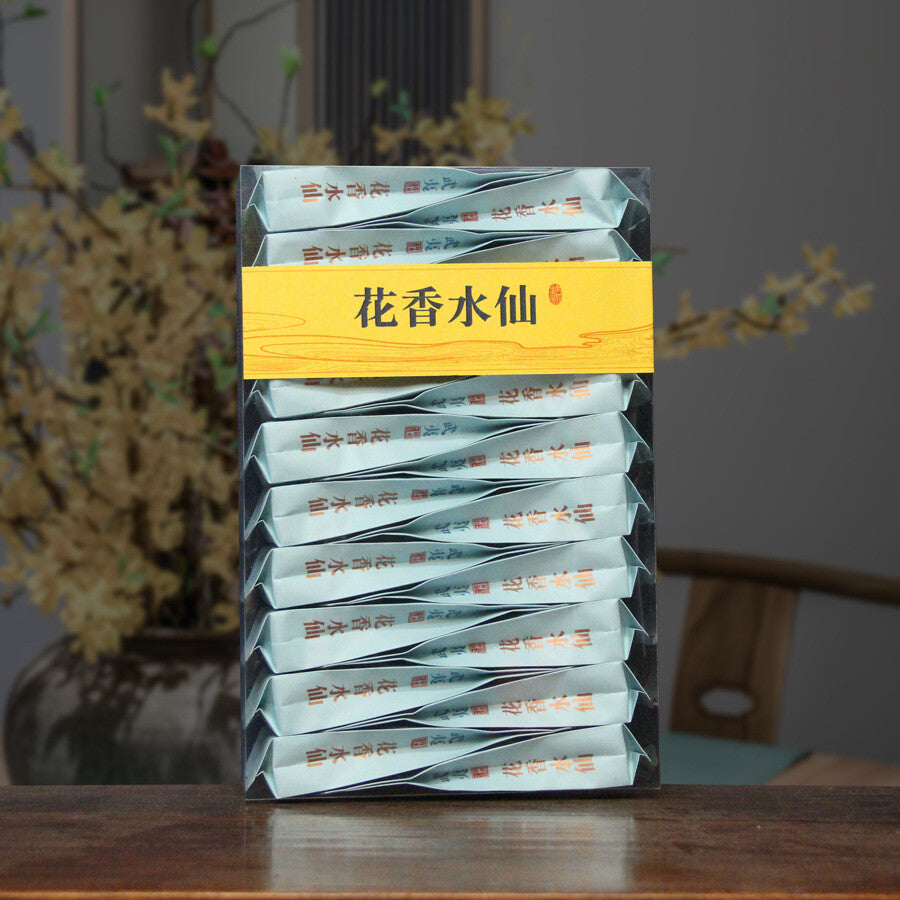 Strong Aroma Charcoal Roasted Shui Xian Black Oolong Loose Leaf Wuyi Rock Tea Main image