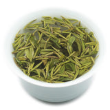 Natural high-quality Chinese Zhu Ye Qing Green Tea Yuqian 1st Grade Loose Leaf