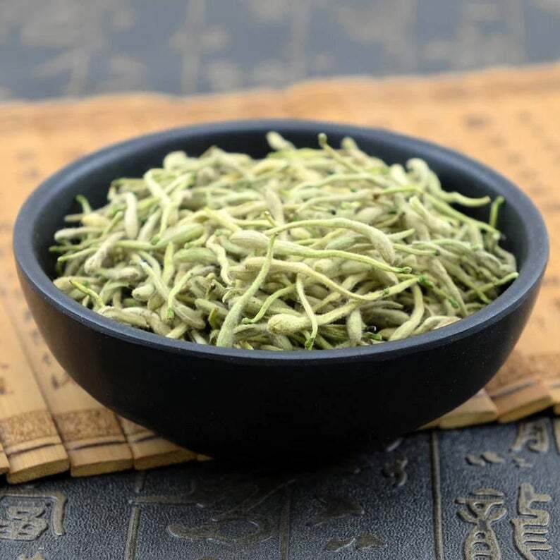 100g Natural Health Honeysuckle Flower Herbal Tea Chinese Jin Yin Hua Secondary image