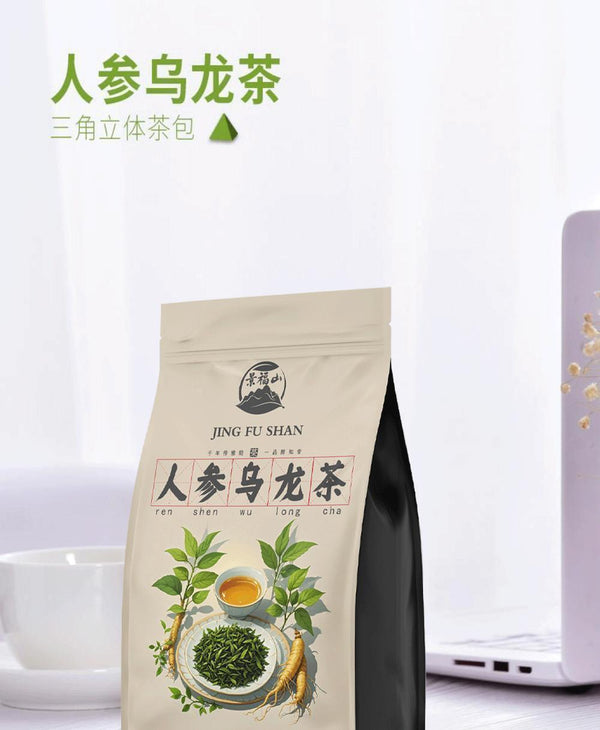 Ginseng Oolong Tea Fragrant Lan Guiren Tea Bags 2025 New with Triangle Packaging