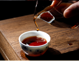 357g Yiku Xigui First Spring Ancient Large Leaf Seeds Aged Pu'er Ripe Cake Tea