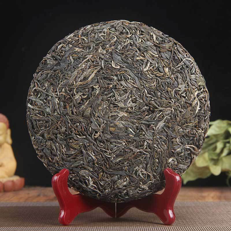 357g High Quality Cha Tea Yunnan Yiwu Top Ancient Tree Pu'er Tea Cake 易武古树