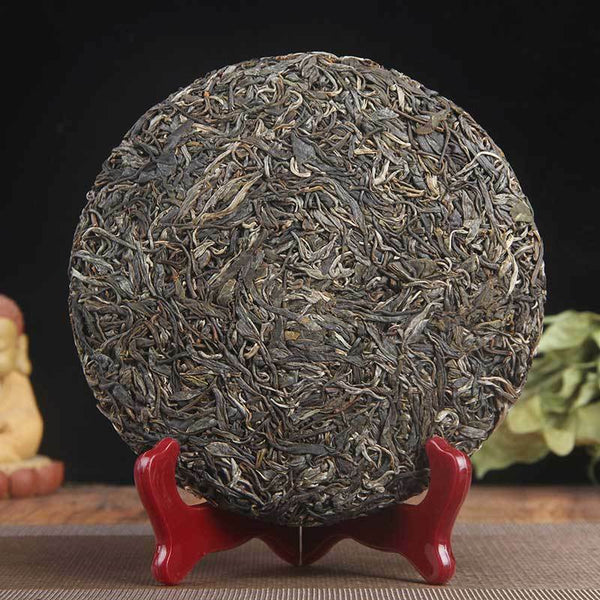 357g High Quality Cha Tea Yunnan Yiwu Top Ancient Tree Pu'er Tea Cake 易武古树