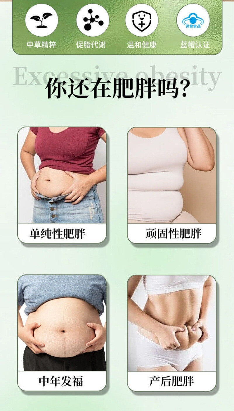 Lingzhi & Polygonum Slimming Tea - 2.5g x 10 Bags, Weight Loss Tea