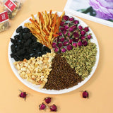 Rose Flower Mulberry Fruit Tea, 5g*20 Bags Premium Apple Rose Lotus Leaf