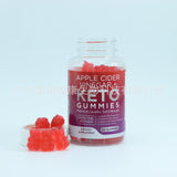 Apple Cider Vinegar Gummy Bears Vitamins for Bowel Movements 60 Capsules
