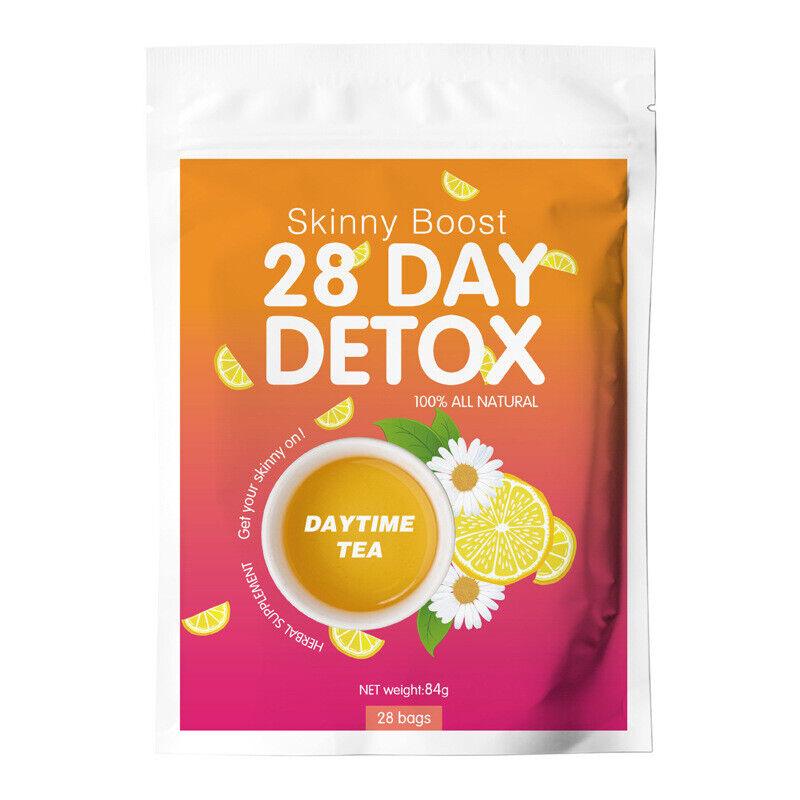 28 Day Slim Detox Tea Natural Weight Loss Flat Tummy Herbal Drink