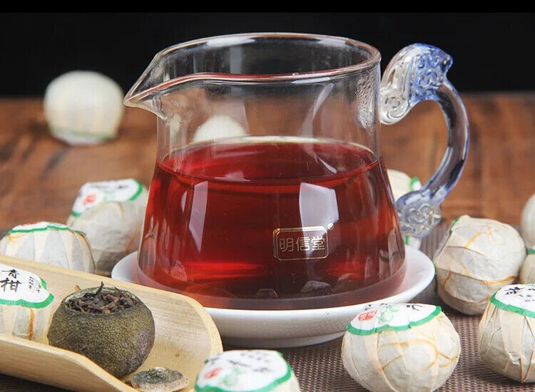 Xinhui Old Tree Sun-dried Small Green Tangerine Pu'er Tea 5-year Palace Tea
