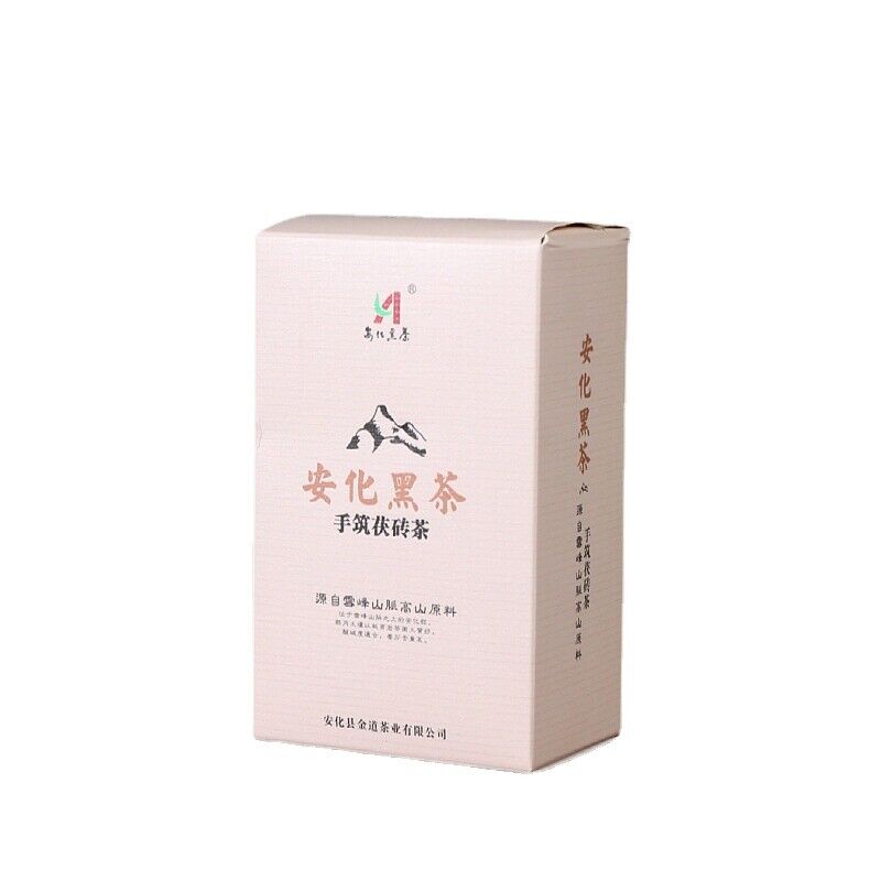 208g Anhua Black Tea Authentic Hunan Tea Hand-built Aged Tian Fu Brick Tea Main image
