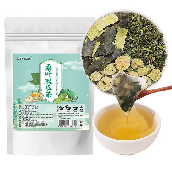 Melon Bitter Melon Tea Brewing Water Tea Health Mulberry Leaf Winter