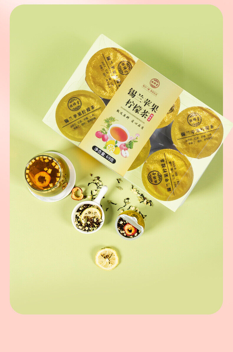 Ceylon Apple Lemon Tea True Fruit Grain Fruit Tea Flower Grass Combination Tea