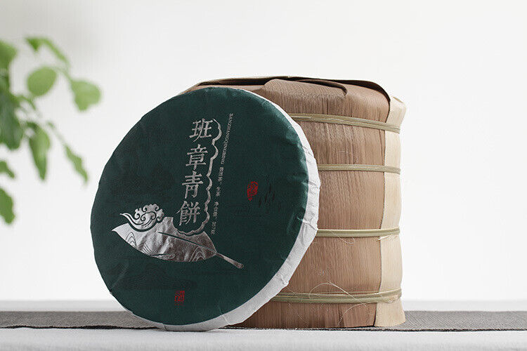 357g Yunnan Pu-erh Tea Banzhang Green Cake Big Tree Old Tree Pu-erh Raw Cake Tea