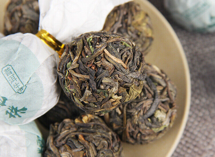 Glutinous Rice Fragrance Pu'er Raw Tea Dragon Pearl 500g Pu'er Tea Tuocha