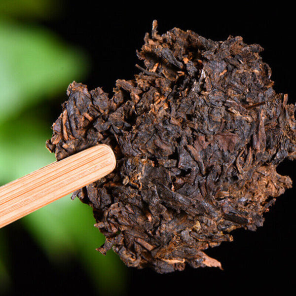 Lose Weight 357g/12.59oz Yellow Seal Puerh Cooked Tea Cake  Health Black Tea