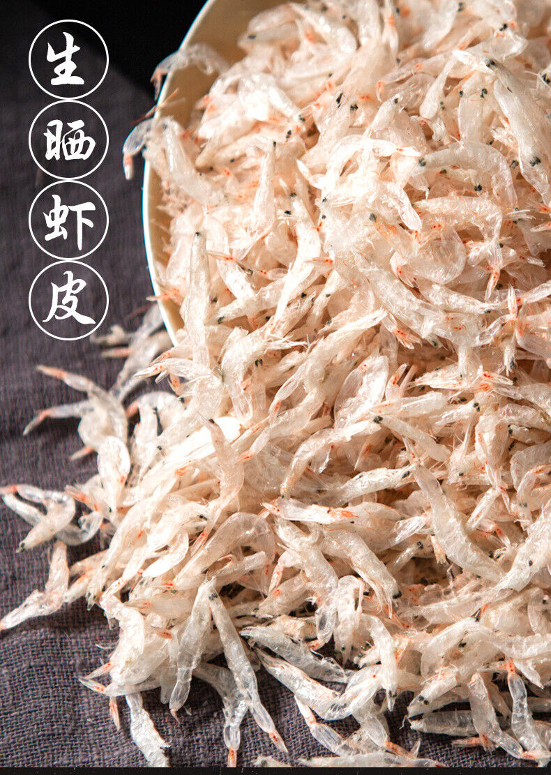 Raw Dried Shrimp Skin Canned 100g Dried Shrimp Skin Seafood Goods