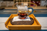 357G Old Panzhang Puerh Tea Ripe Tea Yunnan Ancient Tree Aged Ripe Puerh Tea