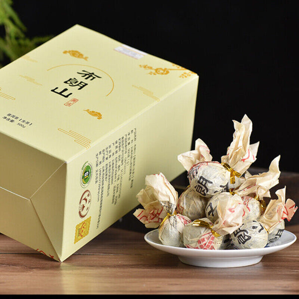 Green Tea Menghai Dragon Ball Puerh Raw Tea 500g Premium Big Tree Pu'er Tuocha