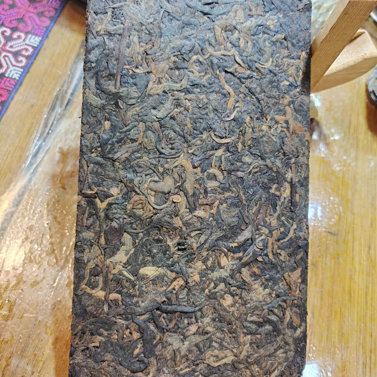 1000g Puerh Ripe Tea Brick Yunnan Puerh Tea Old Banzhang Iceland Secondary image