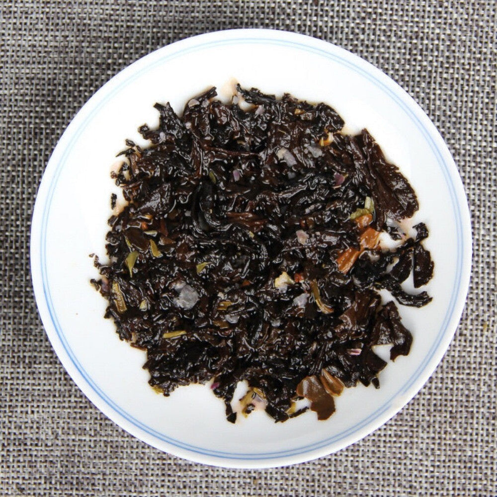 Yunnan Rose Ripe Pu-erh Mini Tuo Tea 100g Canned Loose Fragrant Blend