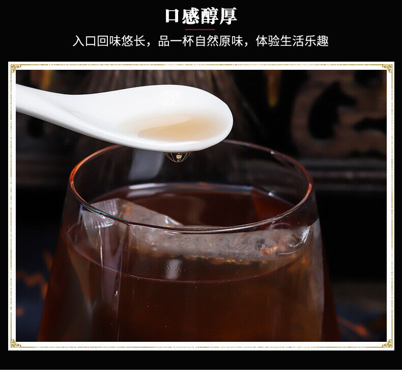 Probiotic Herbal Tea with Black Sesame Mulberry and Pueraria in Tea Bags