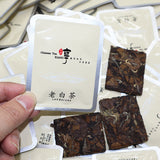 500g Fuding white tea shoumei cookie tea old white square tea 1 piece 1 bubble