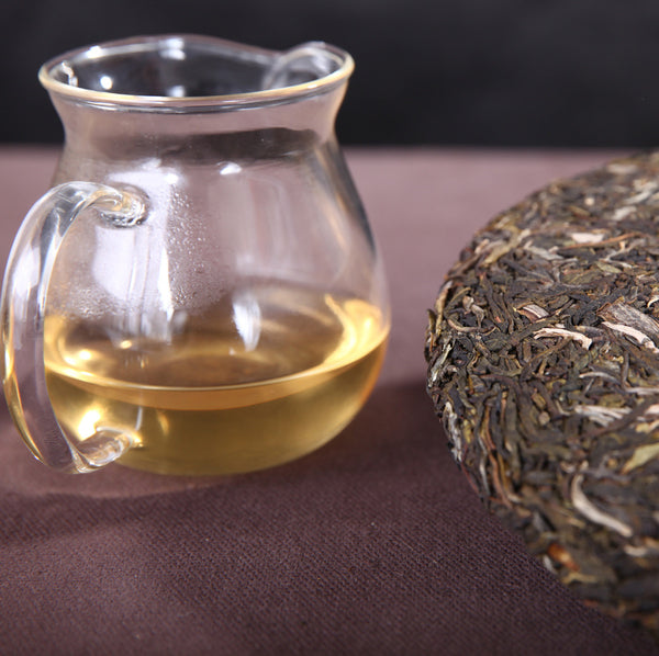 357g Natural Yunnan Pu-erh Tea Cake cha Tea Sheng Tea Organic Health Puer Tea 普洱