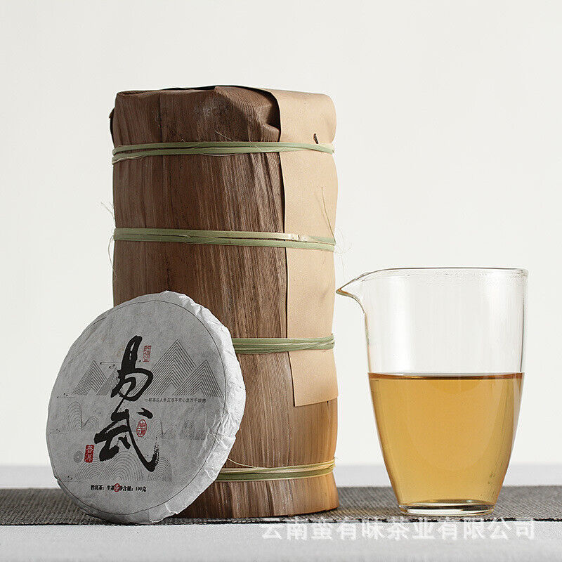 100g Yunnan Pu'er tea old tree tea Yiwu small cake raw tea Tea Main image