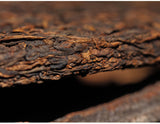357g Brown Mountain Ancient Tree Ripe Tea Cake Yunnan Pu'er Ripe Tea