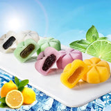 Mid-Autumn Festival moon cake gift box Hong Kong-style milk yellow flowing heart