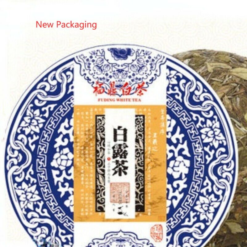 White Dew Fuding White Tea Cake Health Care 300g White Tea High Mountain Shoumei