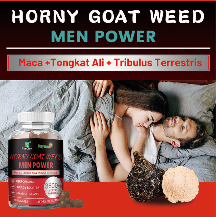 Horny goat weed men power gummies