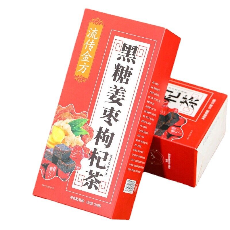 150g Black sugar ginger date wolfberry tea brown sugar cinnamon flower tea Main image